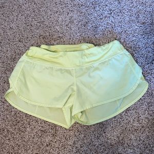 lululemon speed up shorts!